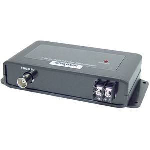 1 IN 4 OUT DISTRIBUTION AMPLIFIER, OPERATES WITH COLOR OR BLACK AND WHITE SIGNAL