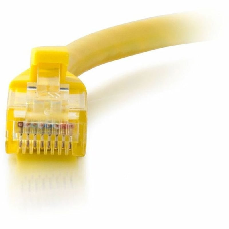 Quiktron Q-Series Patch Cords, CAT5E, Booted, Yellow, 5 FT - Thumbnail 3