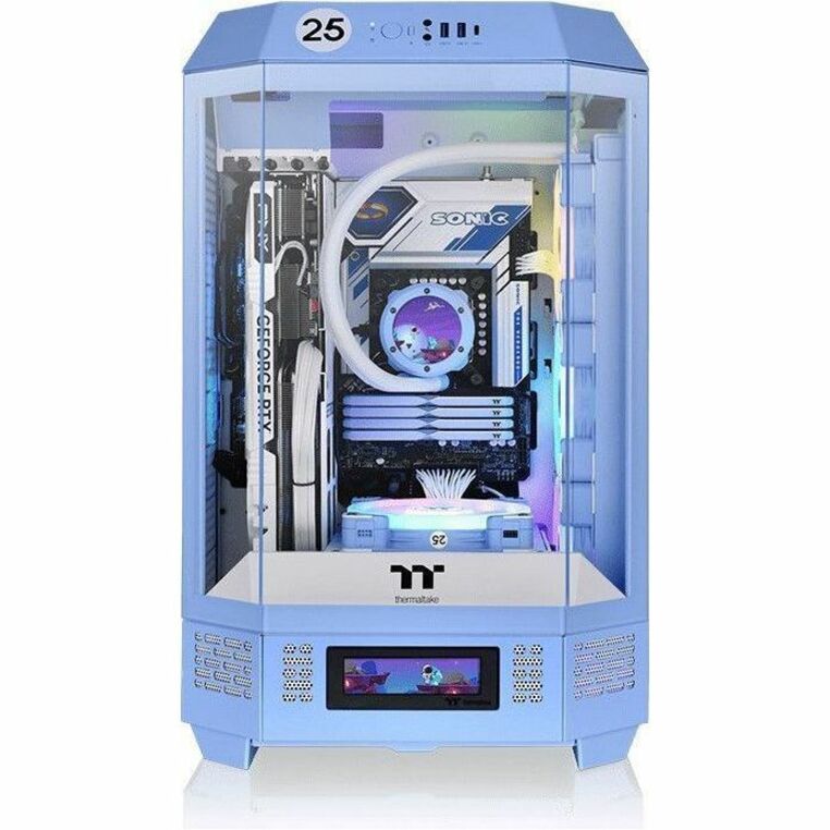 Thermaltake The Tower 300 Hydrangea Blue Micro Tower Chassis