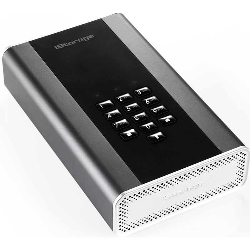 iStorage diskAshur DT2 3 TB Secure Encrypted Desktop Hard Drive | PIN protected | NCSC CPA | FIPS 140-2 Level 2/3 Certified | NLNCSA BSPA and NATO Restricted Level Certified | Incorporated Common Criteria EAL 5+ | Dust/Water Resistant - Thumbnail 5