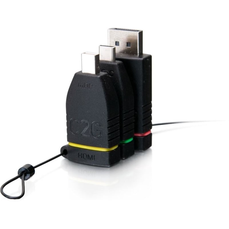 C2G Universal Adapter Ring with Color Coded Connectors - Thumbnail 4