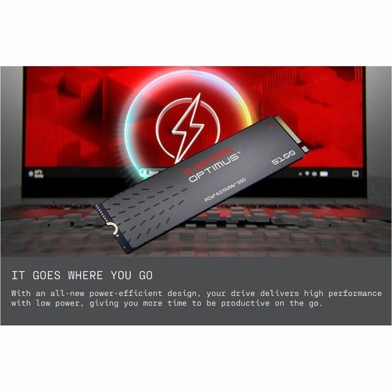 SANDISK OPTIMUS 5100 PCIE 1TB M2 - Thumbnail 3