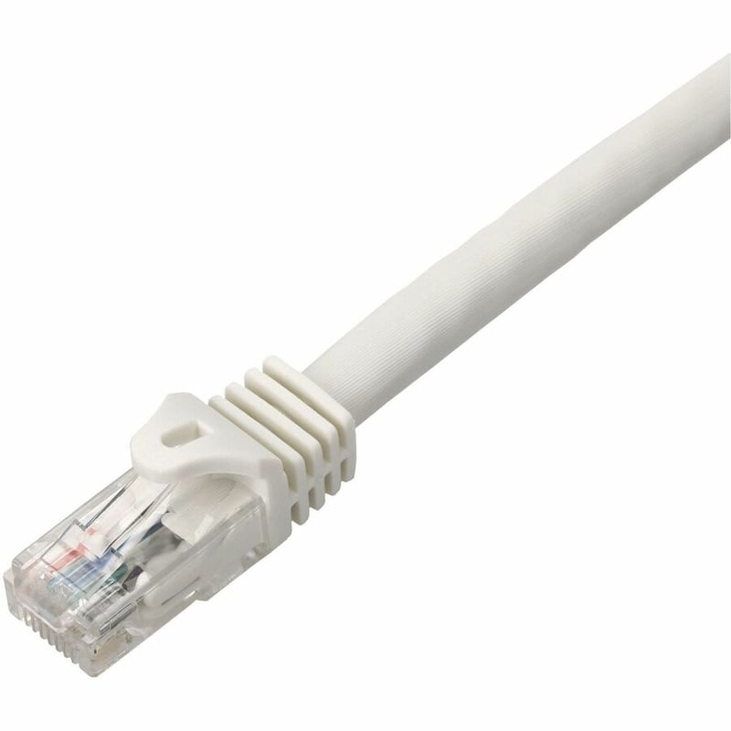 AddOn 50ft White CAT 6 PVC Ethernet Cable Snagless Easy Boot RJ-45 M/M - Thumbnail 2