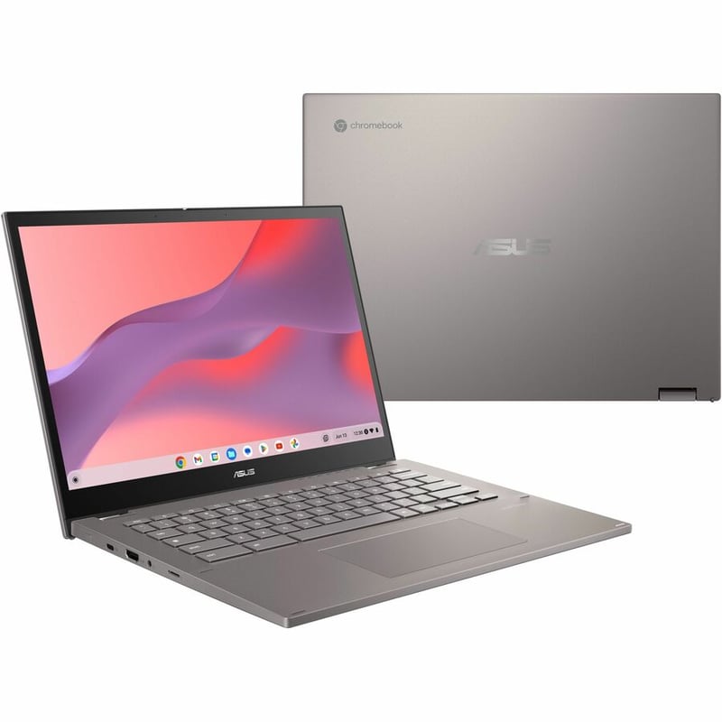 Asus Chromebook Vibe CX34 Flip CX3401 CX3401FBA-YZ762T-S 14" Touchscreen Convertible Chromebook - WUXGA - 1920 x 1200 - Intel Core i7 12th Gen i7-1255U Deca-core (10 Core) 1.70 GHz - 16 GB Total RAM - 16 GB On-board Memory - 512 - Thumbnail 2