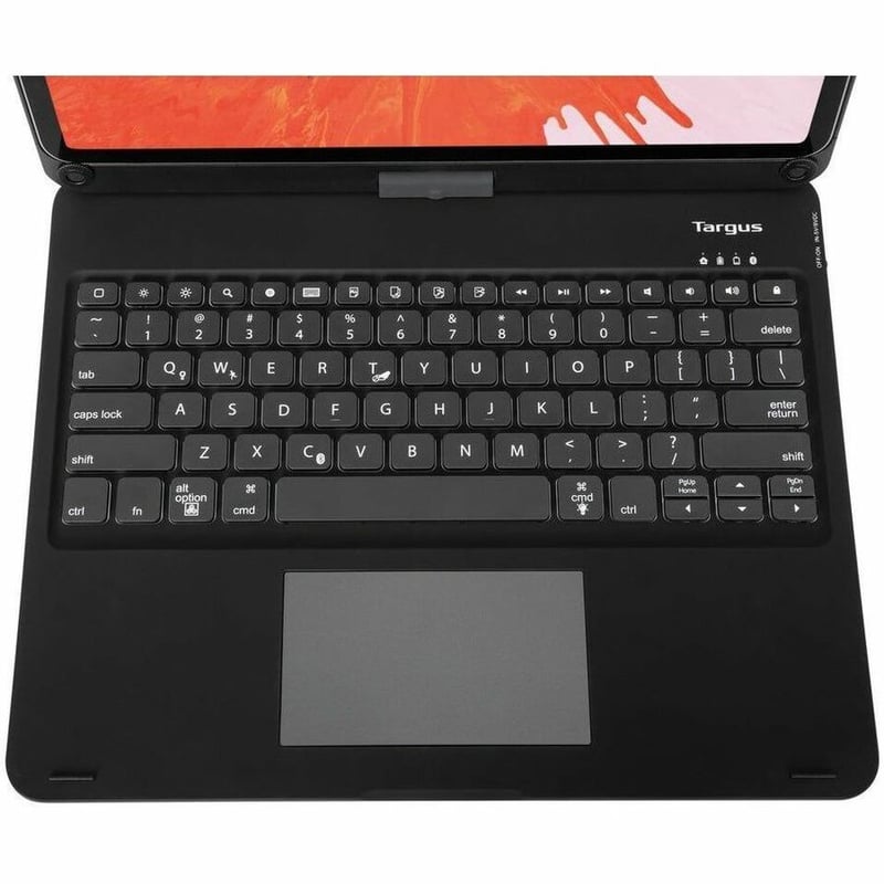 Targus VersaType THZ902US Keyboard/Cover Case for 12.9" Apple iPad Pro (5th Generation), iPad Pro (4th Generation), iPad Pro (3rd Generation) Tablet - Black - Thumbnail 4