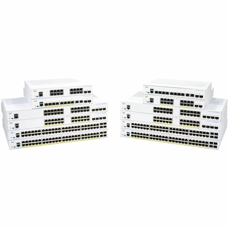 CBS250 SMART 48-PORT GE, POE, 4X10G SFP+ REMANUFACTURED