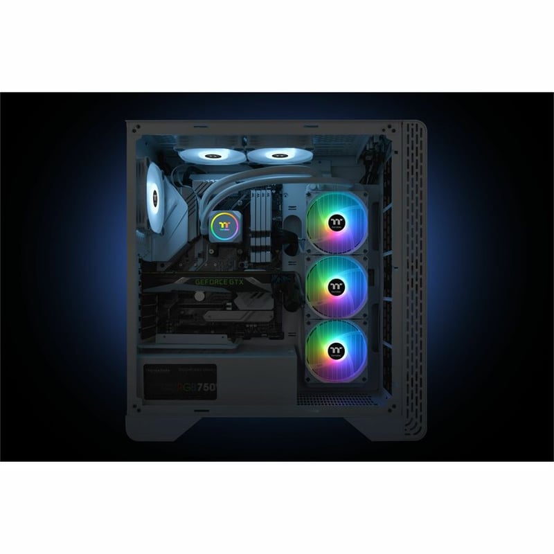 Thermaltake TH360 ARGB Sync Snow Edition AIO Liquid Cooler - Thumbnail 4