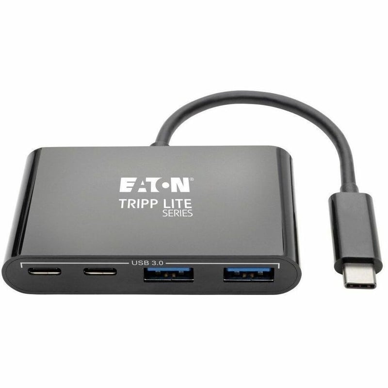 Tripp Lite by Eaton 4-Port USB-C Hub USB 3.x (5Gbps) 2x USB-A 2x USB-C Black - Thumbnail 3