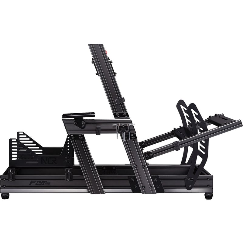 Next Level Racing F-GT Elite Formula & GT Aluminum Profile Simulator Cockpit - Front & Side Mount