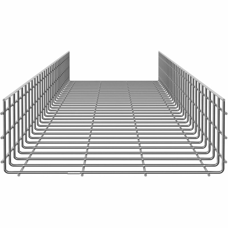 Panduit Wire Basket 6" H x 18" W, Electro Zinc - Thumbnail 2