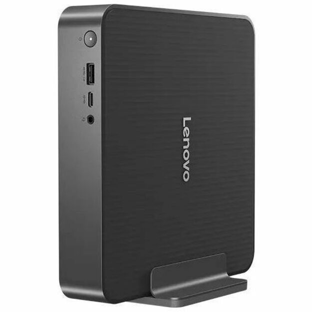 Lenovo IdeaCentre Mini 01IRH10R 91B20000UT Desktop Computer - Intel Core 7 2nd Gen 240H - 16 GB - 512 GB PCI Express NVMe 4.0 x4 SSD - Tiny - Luna Gray - Thumbnail 2
