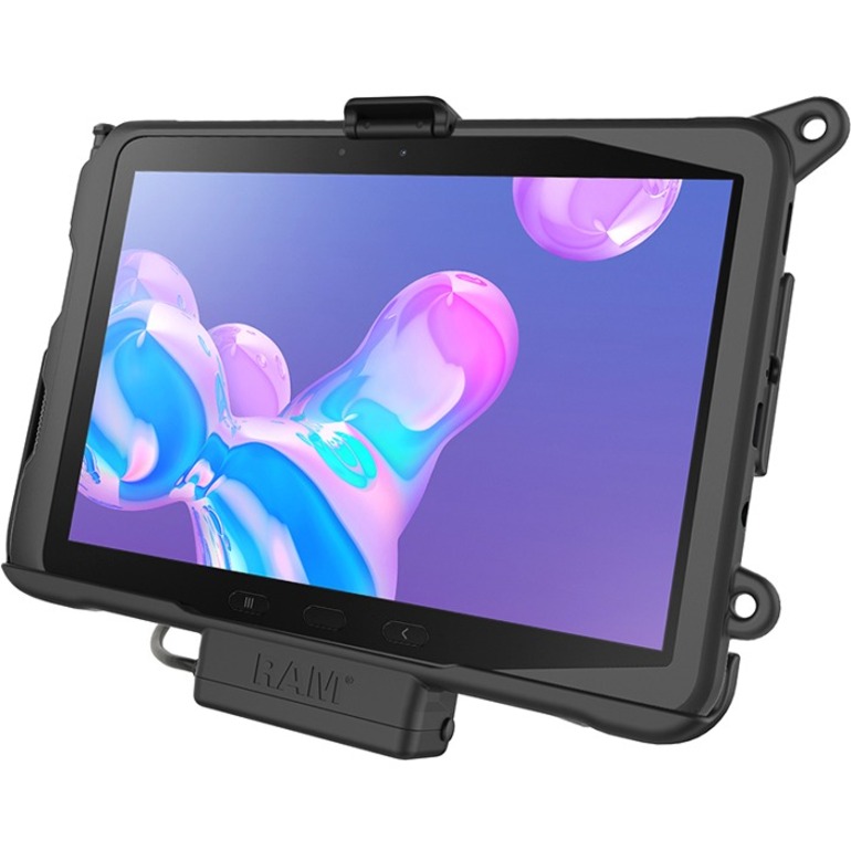 RAM Mounts EZ-ROLL'R Powered Cradle for Samsung Galaxy Tab Active Pro - Thumbnail 3