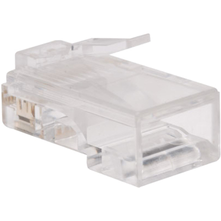 Tripp Lite by Eaton RJ45 for Flat Solid / Standard Conductor 4-Pair Cat5e Cat5 Cable 100 Pack - Thumbnail 4