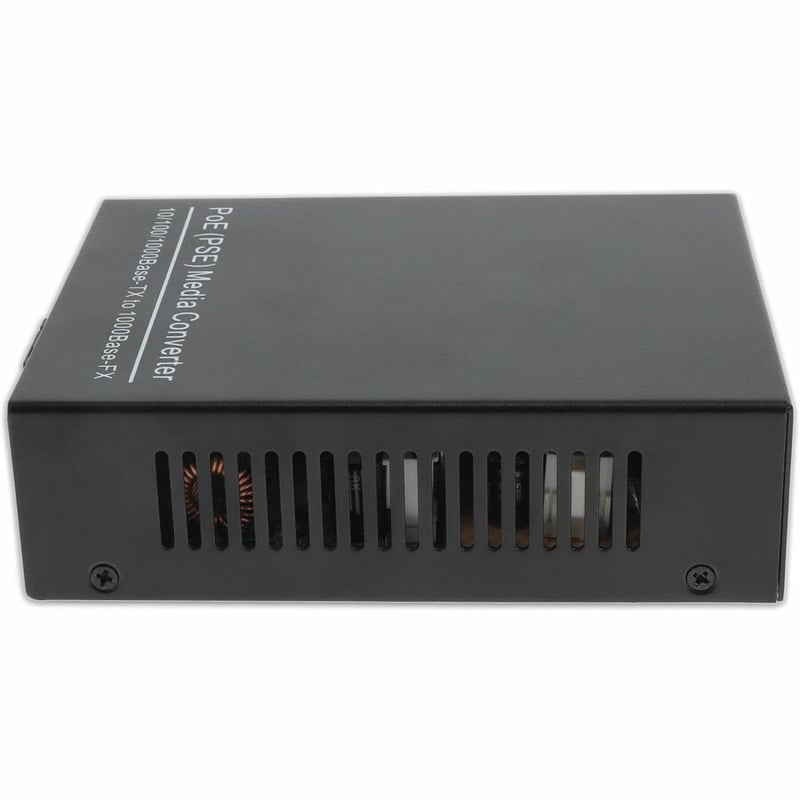 AddOn 10/100/1000Base-TX(RJ-45) to 1000Base-BXU(SC) BiDi SMF 1310nm/1550nm 20km POE Media Converter - Thumbnail 2