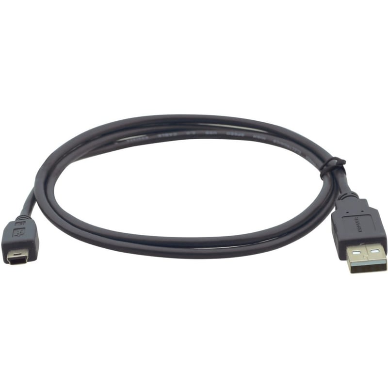 Kramer USB 2.0 A (M) to Mini-B 4-pin (M) Cable - Thumbnail 1