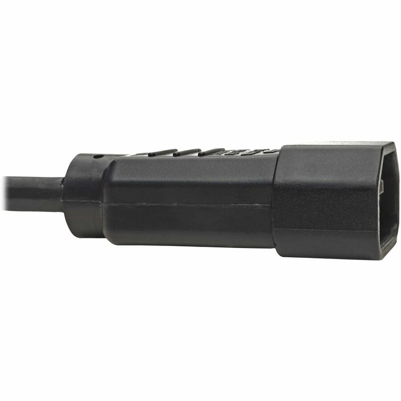 5-15R TO C14 COMPUTER AC POWERCABLE 13A 125V 16AWG 1FT - Thumbnail 4