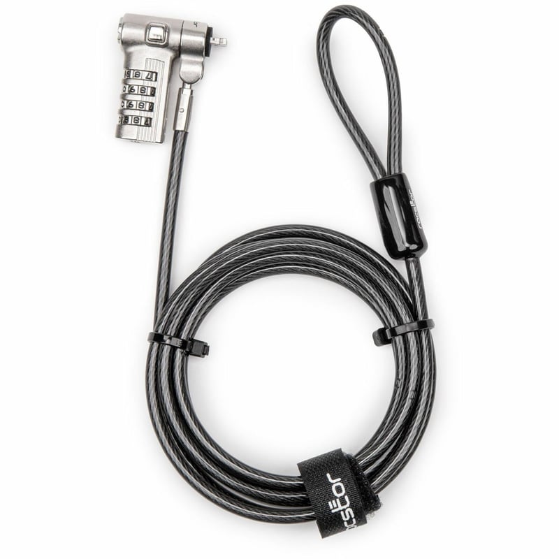 Rocstor Universal Switchable Built-in 3-IN-1 Combination Security Laptop Lock - Thumbnail 1
