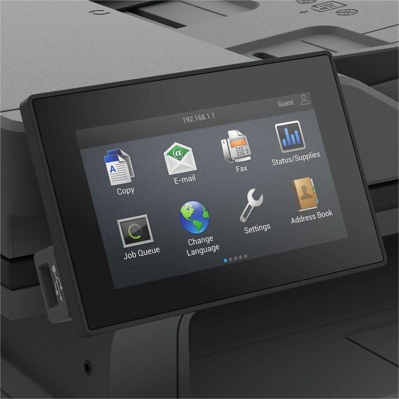 Lexmark MX432ADWE Laser Multifunction Printer - Monochrome - TAA Compliant - Thumbnail 2