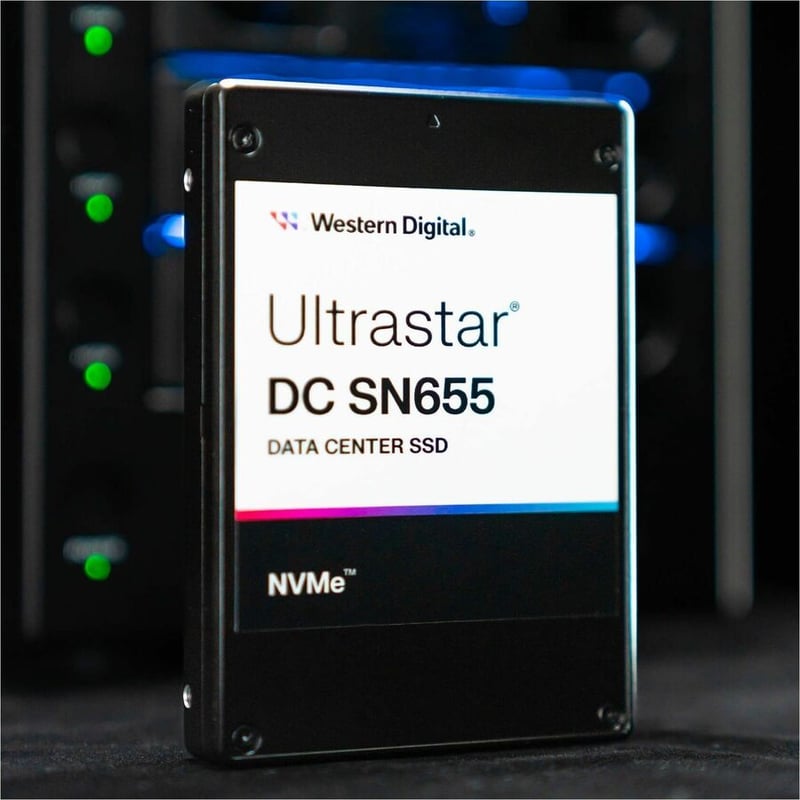 WD Ultrastar DC SN655 WUS5EA1A1ESP7E3 15.36 TB Solid State Drive - U.3 15 mm Internal - PCI Express NVMe (PCI Express NVMe 4.0) - Read Intensive - Thumbnail 5