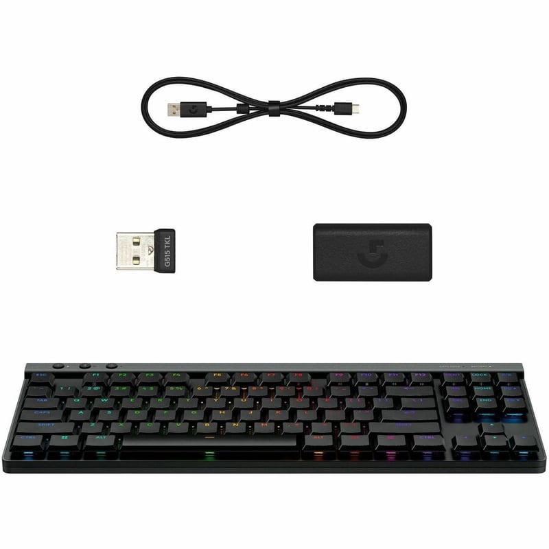 G515 LIGHTSPEED TKL KEYBOARD BLACK TACTILE - Thumbnail 2
