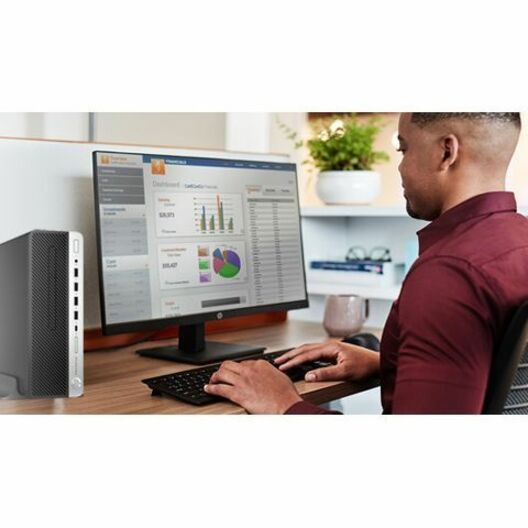 HP ProOne 600 G6 All-in-One Computer - Intel Core i5 10th Gen i5-10500 Hexa-core (6 Core) 3.10 GHz - 8 GB RAM - 256 GB M.2 PCI Express NVMe SSD - 21.5" Full HD 1920 x 1080 - Desktop