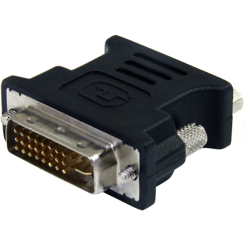 StarTech.com DVI to VGA Cable Adapter - Black - M/F - Thumbnail 1