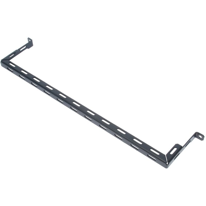 Rack Solutions Horizontal Offset Cable Tie Bar (4in Offset) - Thumbnail 1