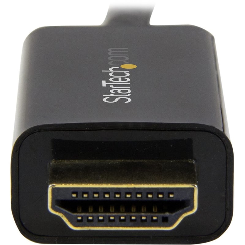 StarTech.com 3ft (1m) DisplayPort to HDMI Cable, 4K 30Hz Video, DP 1.2 to HDMI Adapter Cable Converter for HDMI Monitor/Display, Passive - Thumbnail 5