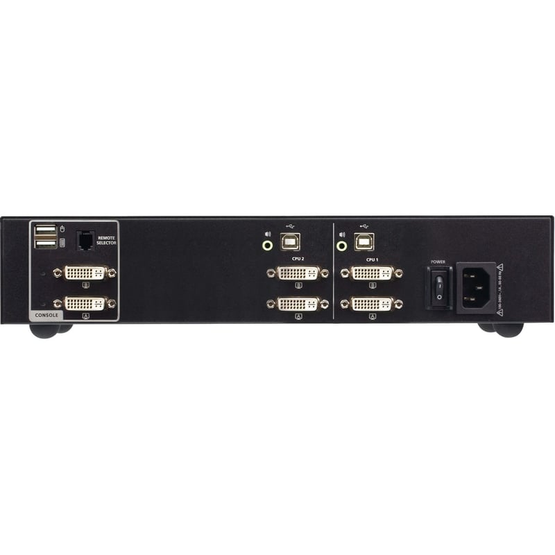 ATEN 2-Port USB DVI Dual Display Secure KVM Switch (PSD PP v4.0 Compliant) - Thumbnail 2