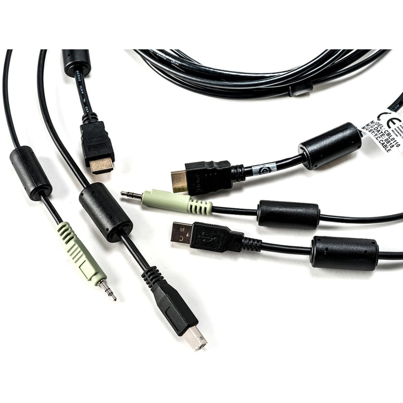 Vertiv Avocent USB Keyboard and Mouse, HDMI and Audio Cable, 6 ft. for Vertiv Avocent SV and SC Series Switches - Thumbnail 2