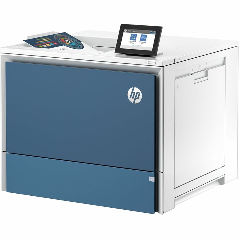 HP LaserJet Enterprise 6700dn Desktop Wireless Laser Printer - Color - Thumbnail 2