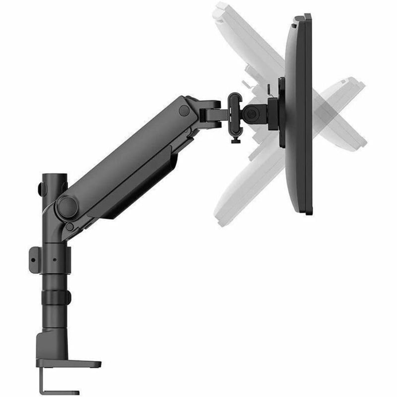 NEXT ONE DESK MOUNT 2 SCREENS TOPFIX CLAMP/GROMMET BLACK - Thumbnail 5