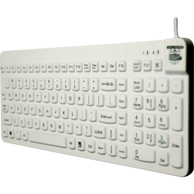 Man & Machine Premium Full Size Waterproof Disinfectable Keyboard - Thumbnail 4