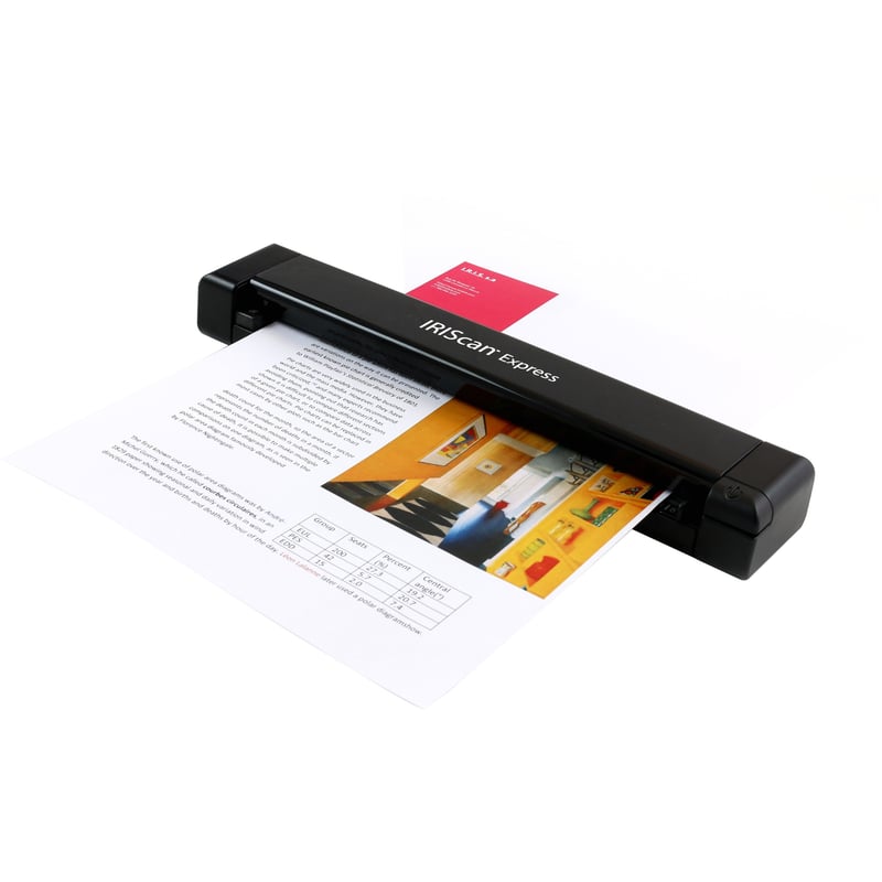 IRIS Iriscan Express 4-Usb Portable Scanner That Scans Anything - Thumbnail 1