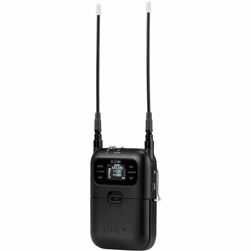 SHURE SLXD5+=-G57 PORTABLE WIRELESS RECEIVER - Thumbnail 5