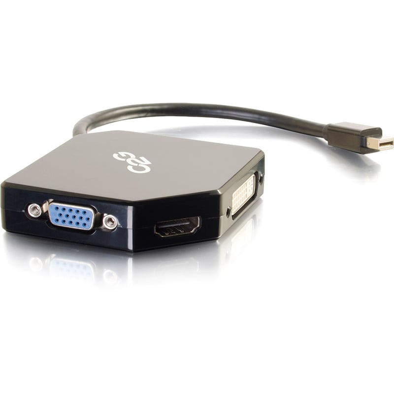 C2G Mini DisplayPort to HDMI, VGA, or DVI Adapter Converter - Thumbnail 4
