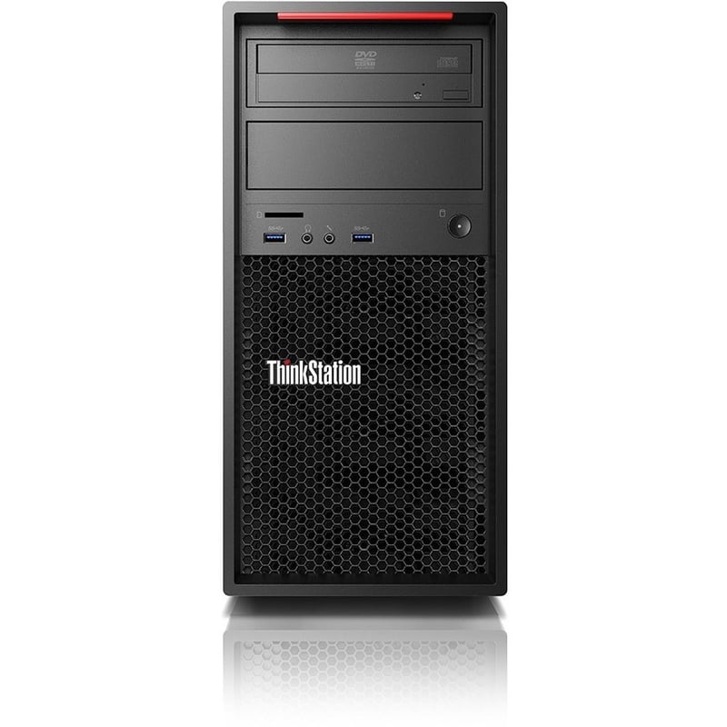 Lenovo ThinkStation P410 30B3001VUS Workstation - 1 x Intel Xeon E5-1650 v4 - 16 GB - 256 GB SSD - Thumbnail 2