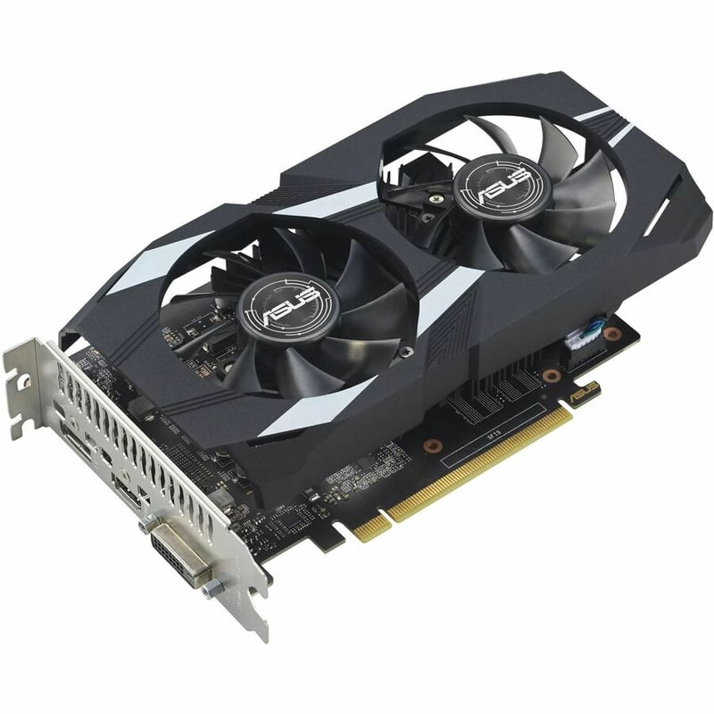 Asus NVIDIA GeForce GTX 1650 Graphic Card - 4 GB GDDR6 - Thumbnail 2