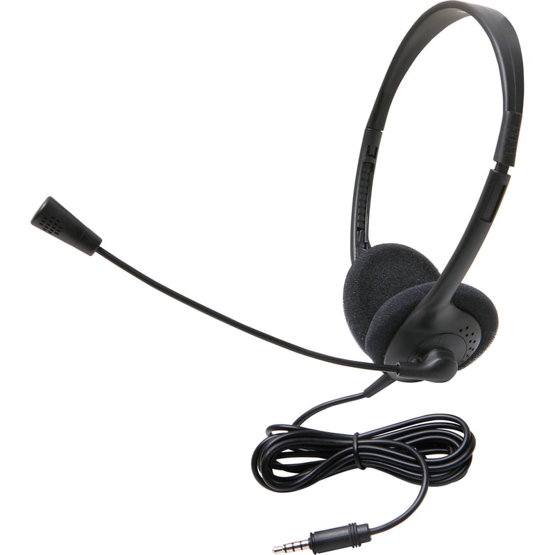Califone 3065Avt Lightweight Stereo Headset W/Mic 3.5Mm - Thumbnail 1
