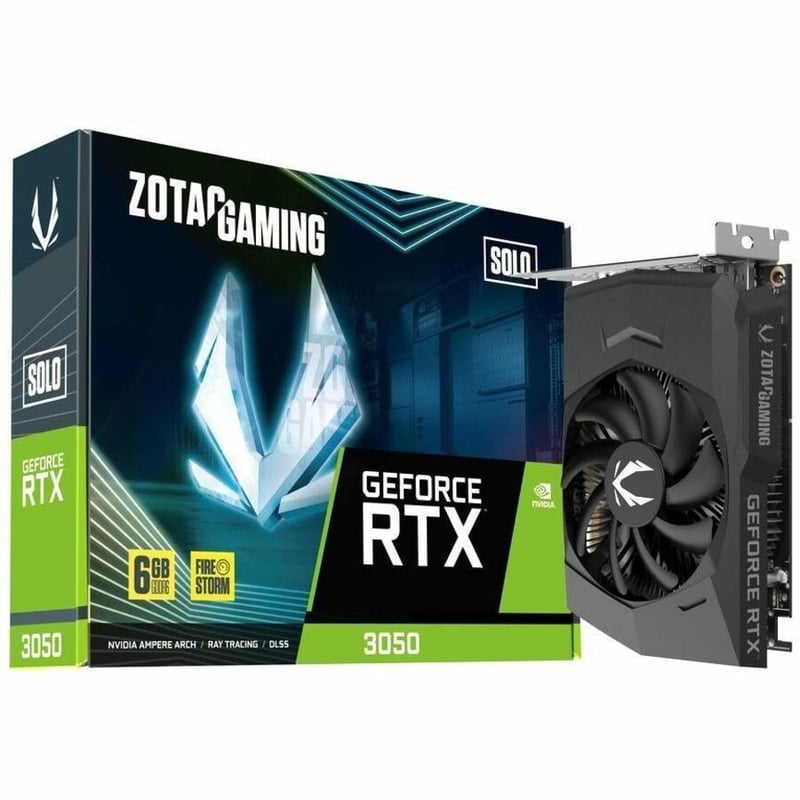 ZOTAC GAMING GEFORCE RTX 3050 6GB SOLO GDDR6 96BIT1470/14000 HDCP - Thumbnail 3