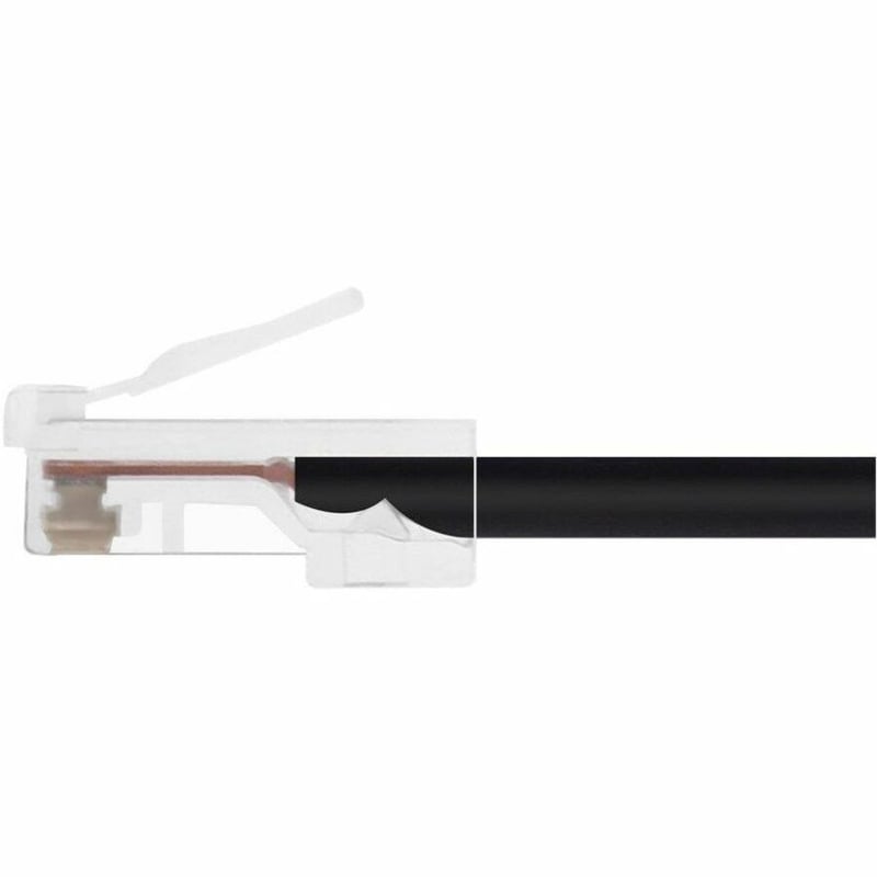 MONOPRICE ZEROBOOT CAT5E ETHERNET PATCH CABLE - RJ45_ STRANDED_ 350MHZ_ UTP_ PUR - Thumbnail 2