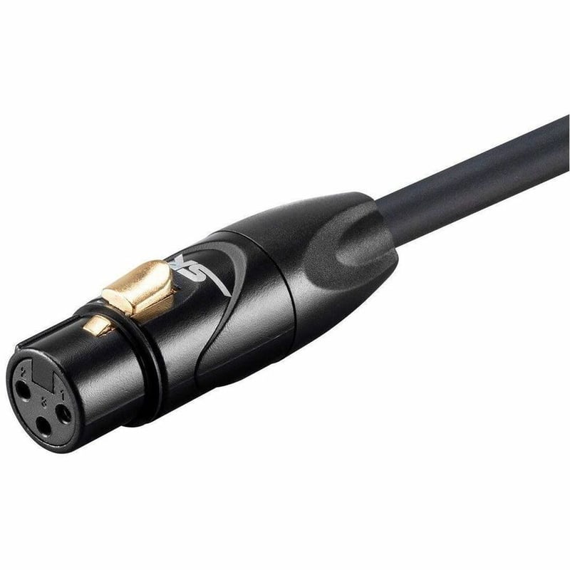STAGE RIGHT BY MONOPRICE 25FT XLR MALE TO XLR FEMALE 16AWG CABLE (GOLD PLATED) ( - Thumbnail 3