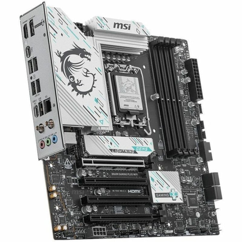 B860M GAMING PLUS WIFI GAMING MOTHERBOARD - Thumbnail 4