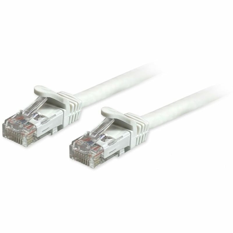 Comprehensive Cat6a Unshielded (UTP) Snagless Ethernet Patch Cable White 100ft
