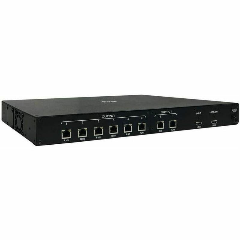 Tripp Lite by Eaton 8-Port HDMI over Cat6 Splitter - 4K 60 Hz, HDR, 4:4:4, PoC, HDCP 2.2, 230 ft. (70.1 m), TAA - Thumbnail 4