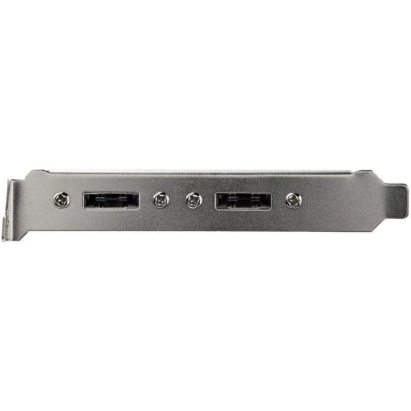 StarTech.com 2 Port SATA to eSATA Slot Plate Bracket - Serial ATA internal to external panel - 7 pin Serial ATA - 7 pin external Serial ATA - Thumbnail 4
