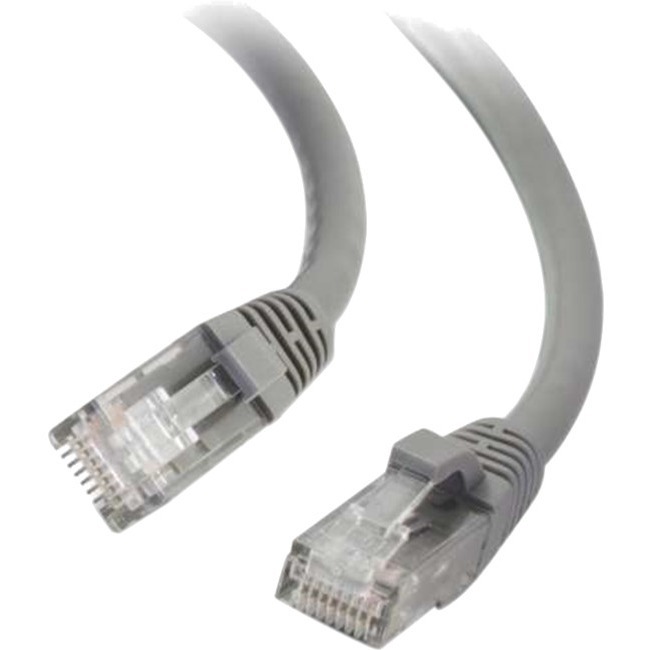 Quiktron 5ft Value Series Cat.6 Booted Patch Cord - Gray