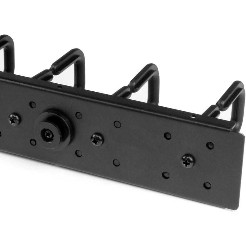 StarTech.com Vertical Cable Organizer with D-Ring Hooks - Vertical Cable Management Panel - 20U - 2.8ft. - Thumbnail 4