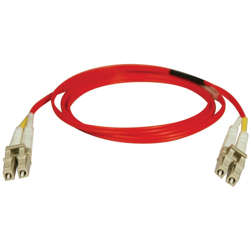 Eaton Tripp Lite Series Duplex Multimode 62.5/125 Fiber Patch Cable (LC/LC) - Red, 15M (50 ft.)