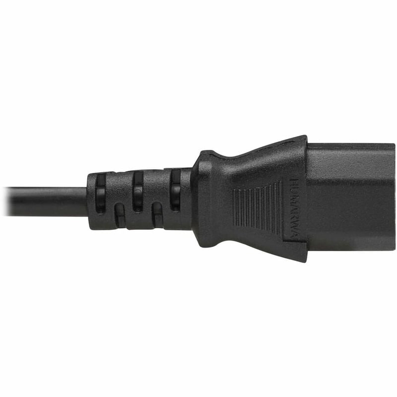 PDU POWER CORD SCHUKO TO C13 10A 100-250V H05VV-F 2M BLACK - Thumbnail 5